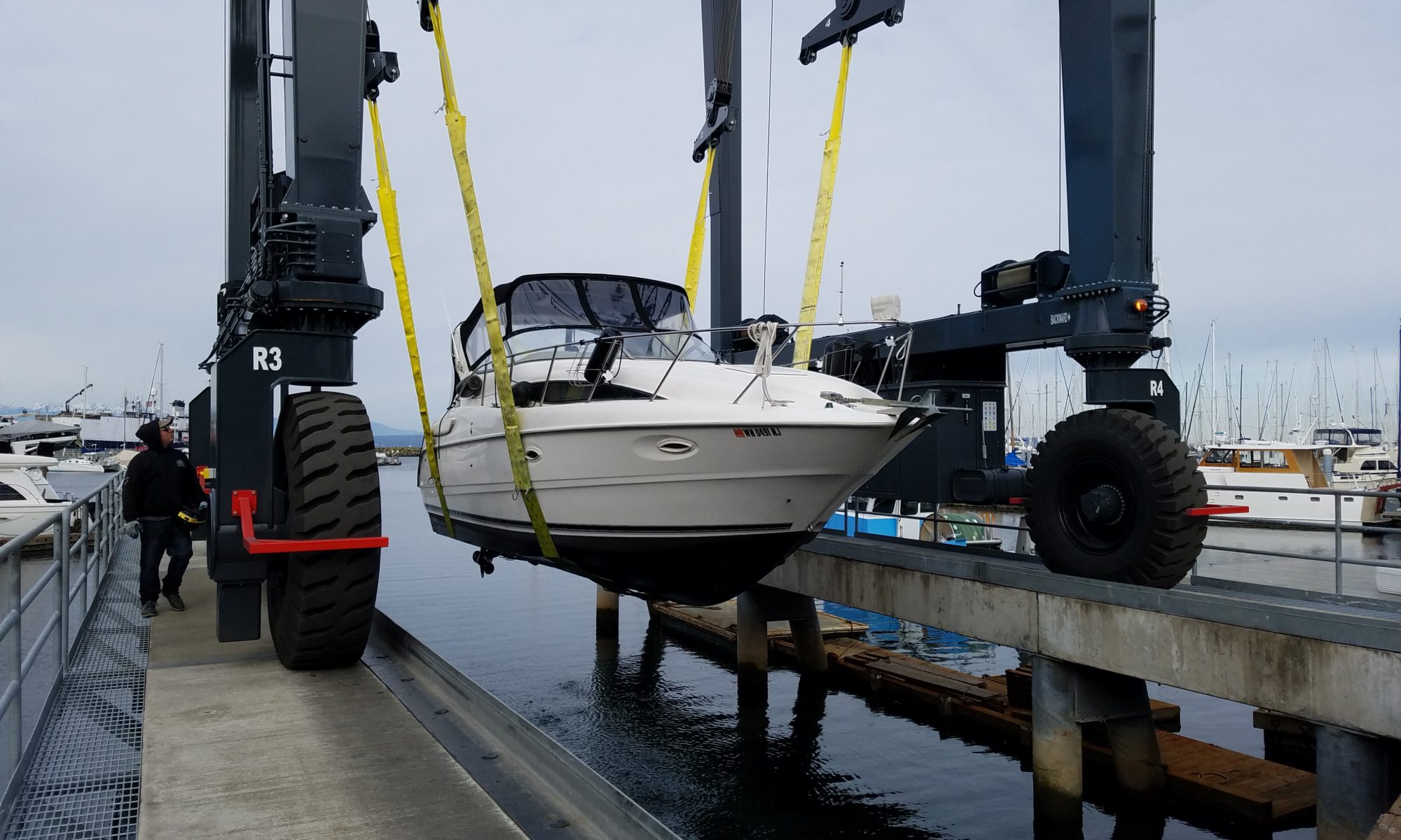 Explore boat haul-out excellence in Jacksonville, Florida. Our expert service showcases precision and care for vessels, ensuring smooth sailing. Contact us for your marine needs