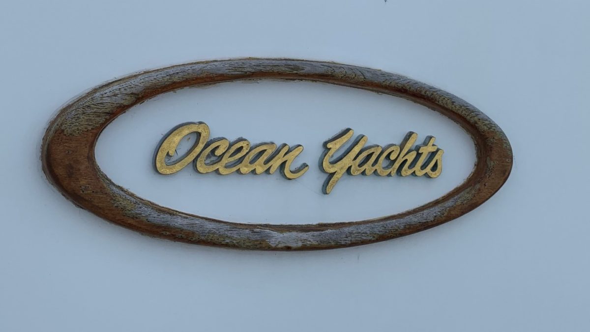 1995 Ocean yacht 42 - St Augustine Marine Surveyor - Ocean yacht logo