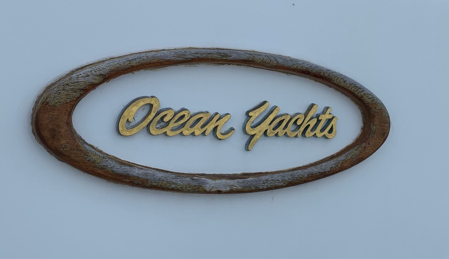 1995 Ocean yacht 42 - St Augustine Marine Surveyor - Ocean yacht logo